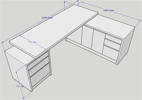 Discount Executive L Shaped Office Desk Furniture