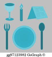 900+ Restaurant Table Setting Clip Art | Royalty Free - GoGraph