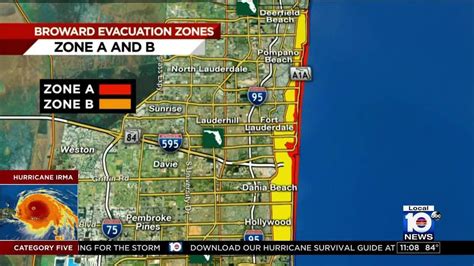 Broward County Hurricane Evacuation Map - Maping Resources