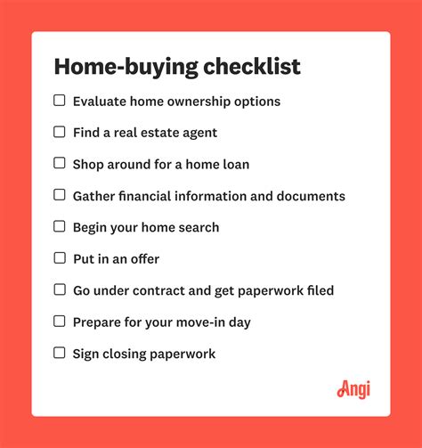 The Best Home-Buying Checklist