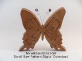 Butterfly Puzzle Pattern SVG PDF