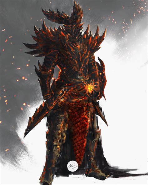 Did an own design for the Alatreon armor. What did you guys think about the armor reveal? : r ...