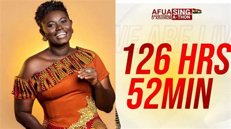 Afua Asantewaa Owusu Aduonum ends Guinness World Record singing marathon | Ghana Music