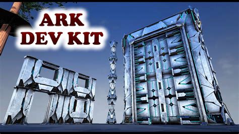 ARK Dev Kit | TEK TIER Structures (DINO GATE/WALLS etc) and REDWOOD ...