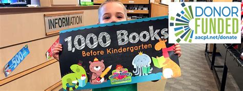 1000 Books Before Kindergarten | Anne Arundel County Public Library