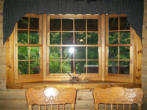 New Windows and Door on Beautiful Log Cabin in Scenery Hill - Stunning interior view of this ...