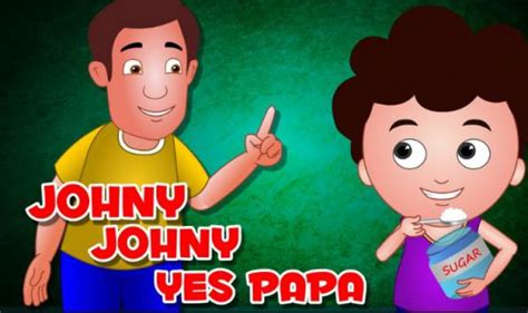 Johny Johny Yes Papa Poem - Bedtimeshortstories