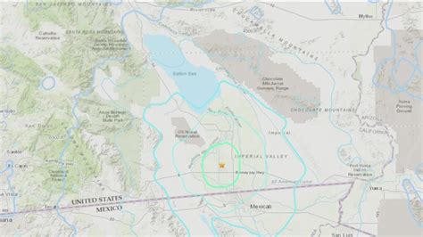 El Centro earthquakes felt in San Diego | cbs8.com