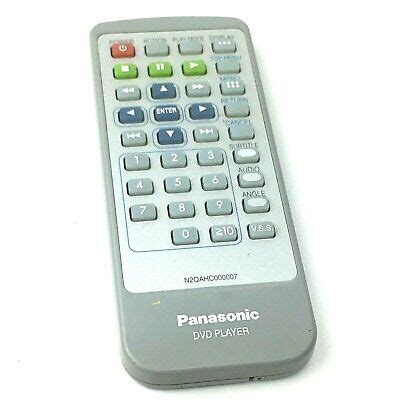 Panasonic DVD Player remote control N2QAHC000007 replacement | eBay