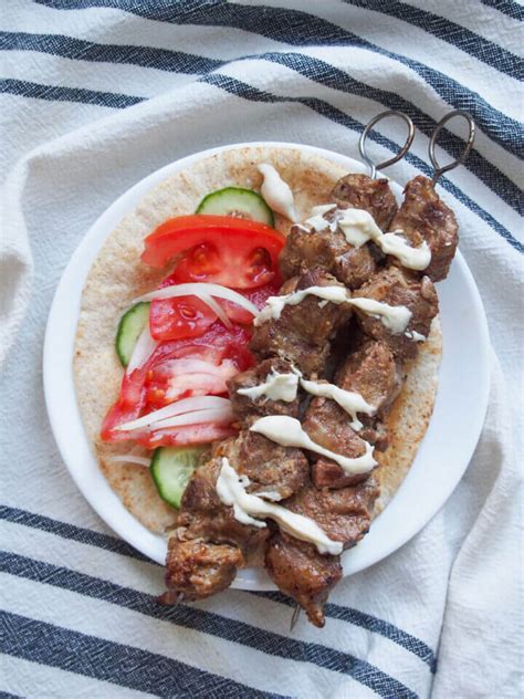 Lamb shish kebab - Caroline's Cooking