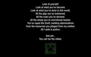 Minecraft Creeper Quotes. QuotesGram