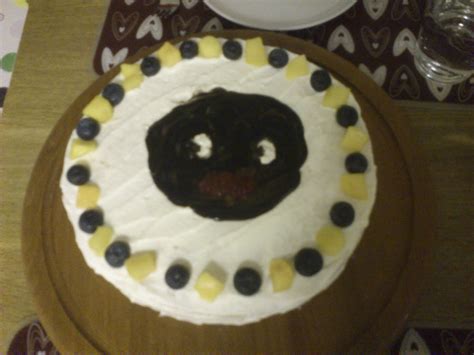 A day in the life of Scotch: Pingu cake