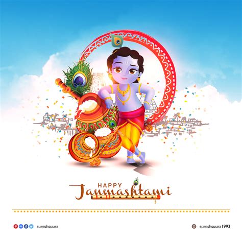 Janmashtami wishes in english with name – Artofit