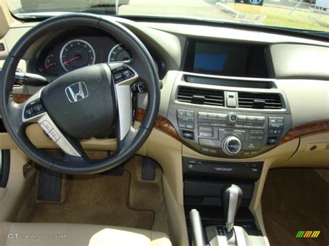 2010 Honda Accord EX-L Sedan Ivory Dashboard Photo #47198774 | GTCarLot.com