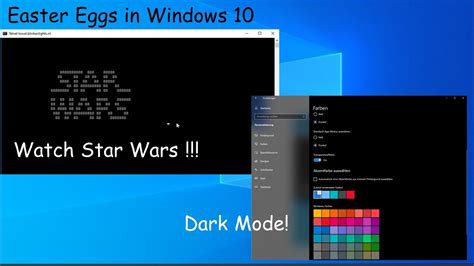 4 geheime Easter Eggs in Windows 10! |4 secret Easter Eggs in Windows ...