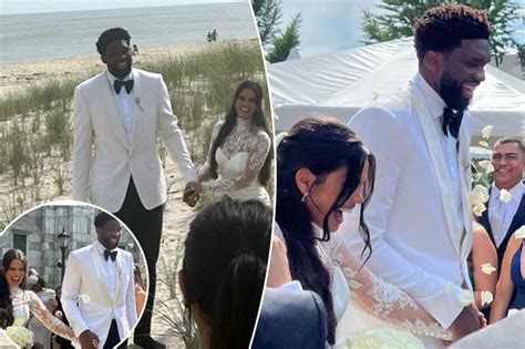 Joel Embiid marries Anne de Paula in Southampton ceremony