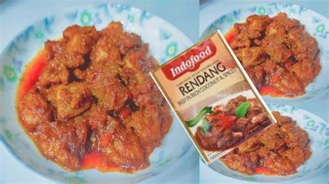 RESEP RENDANG AYAM BUMBU INSTAN INDOFOOD - YouTube