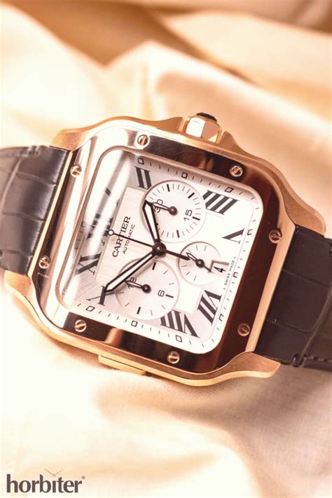 Handson with the Cartier Santos de Cartier Chronograph Handson with the Cartier Santos de Cartie ...