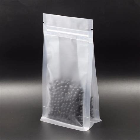 Resealable Zip Lock Bags Clear Poly Zipper Side Gusset Bag Reclosable ...