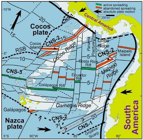 Cocos and Rivera Plates - Americas:Tectonics