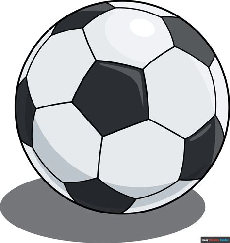 How to Draw a Soccer Ball | Easy Drawing Guides (2024)