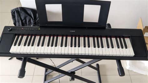 Yamaha Keyboard+accessories, Hobbies & Toys, Music & Media, Musical Instruments on Carousell