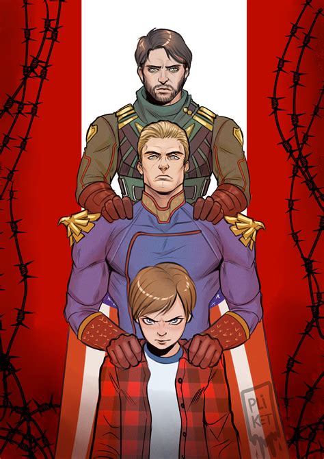 homelander, soldier boy, and ryan butcher (the boys) drawn by tazahanum | Danbooru