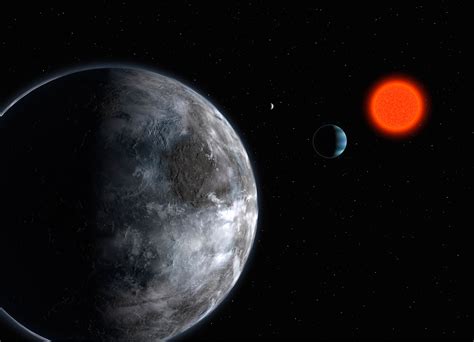 The Planetary System in Gliese 581 (artist's impression) – Exoplanet ...