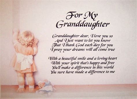 Poem For Granddaughter From Grandma - Cool Product Evaluations ...