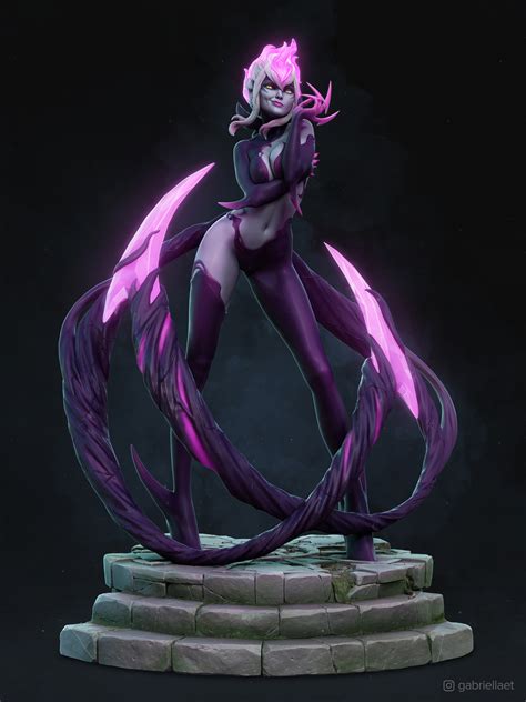 Evelynn - League of Legends Collectible Fan Art - ZBrushCentral