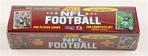 1991 Score NFL Football Complete Set Of (690) Cards | Pristine Auction