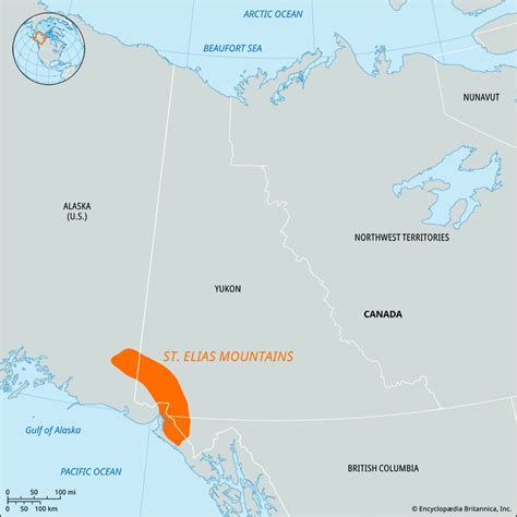 St. Elias Mountains | Map, Facts, Canada, & Alaska | Britannica