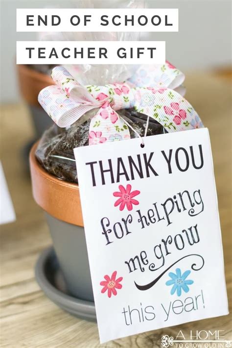 DIY Teacher Appreciation Gifts for End of School Year | Teacher ...