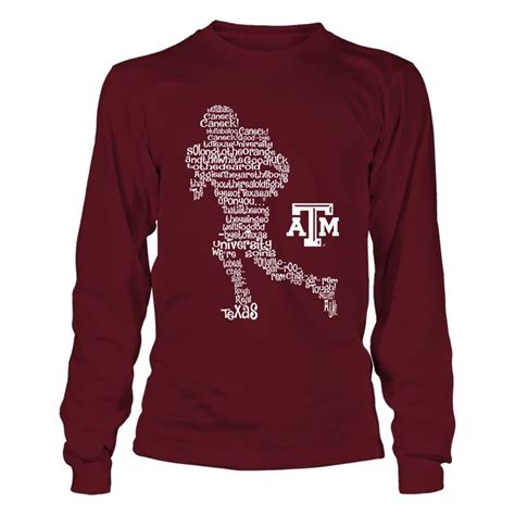 Texas A&M Aggies - Fight Song Inside Football Player | Fight song, Football players, Football