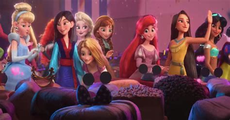 Watch Your Favorite Disney Princesses Throw Some Self-Aware Shade In ...