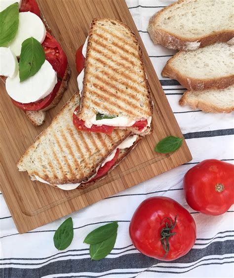 Homemade Caprese Panini • Turano Baking Co