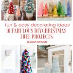10 Fabulous DIY Christmas Tree Projects - Bluesky at Home