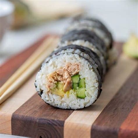 How To Make Tuna Sushi Rolls | Create Kids Club