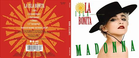 Madonna FanMade Covers: La Isla Bonita - Maxi Single Official Cover