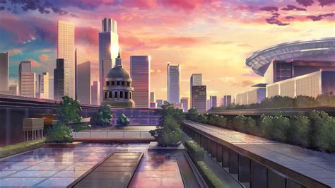 Anime Background AFTER RAIN by YeeHengYeo on DeviantArt