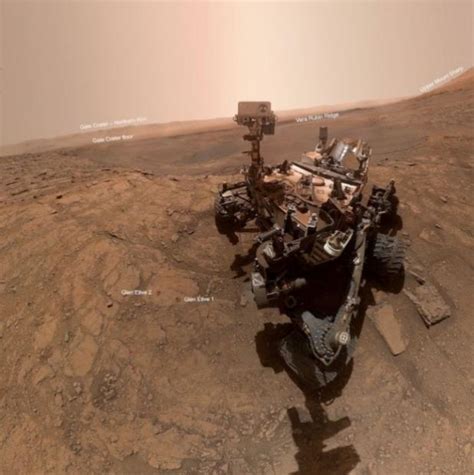 NASA's Curiosity Rover did rare science work, then snapped a selfie