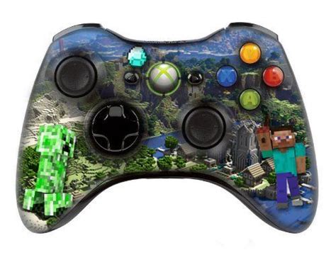 Xbox controller (modded), " Minecraft " skin , Three additional modes ...