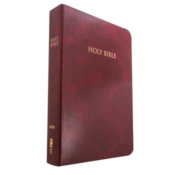 NIV Reference Bible, Giant Print, Imitation Leather, Burgundy | Mardel | 9780310449430