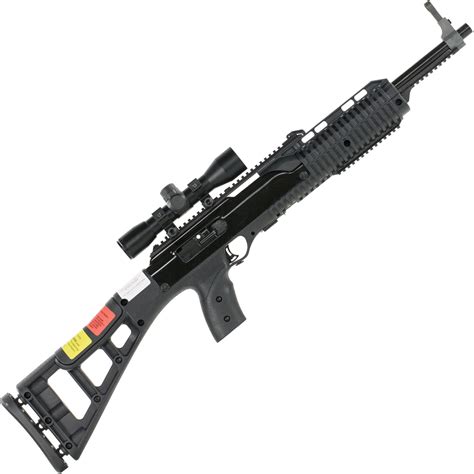 Hi-Point 995TS Carbine w/Scope 9mm Luger 16in Black Semi Automatic Rifle - 10+1 Rounds ...