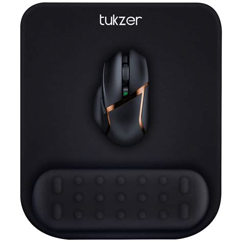 Tukzer Gel Mouse Pad Wrist Rest Memory-Foam Ergonomic Mousepad| Cushion Wrist Support & Pain ...