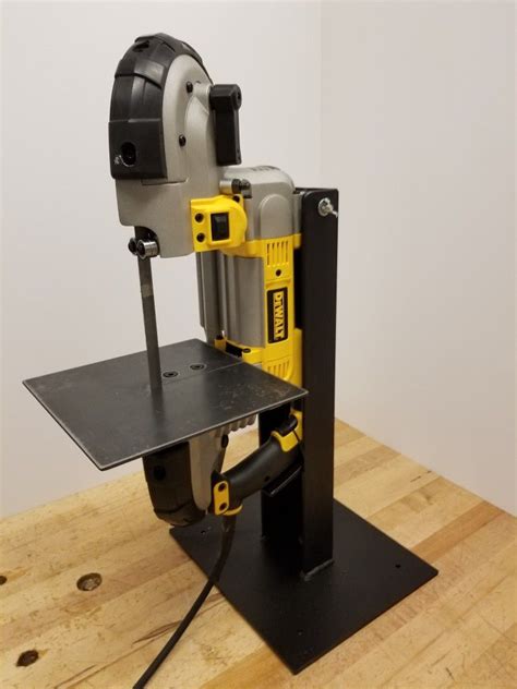 Nifty vertical table saw stand for you portable bandsaw that keeps your ...