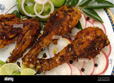 CHICKEN FRY (KERALA STYLE Stock Photo - Alamy