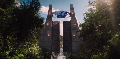 Jurassic World Gate Sign