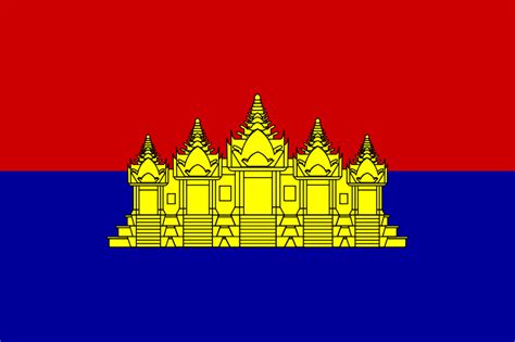 History of Cambodia Flag