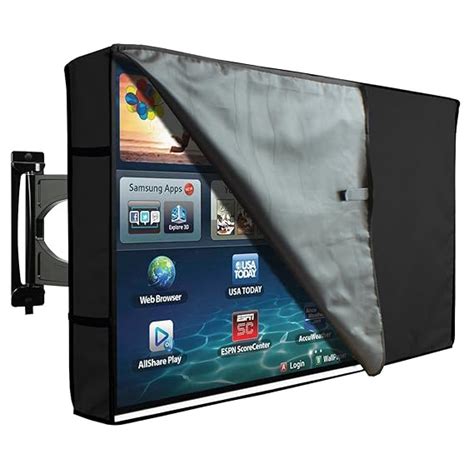 Outdoor TV Cover with Clear Front, Weatherproof: Amazon.co.uk: Electronics